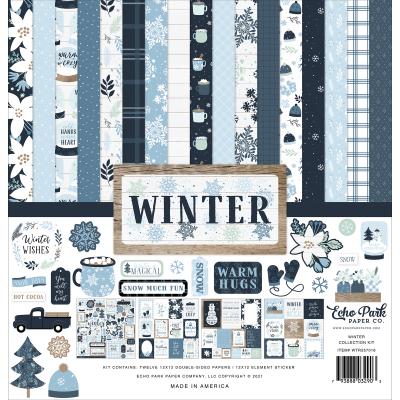 Echo Park Winter Designpapier -